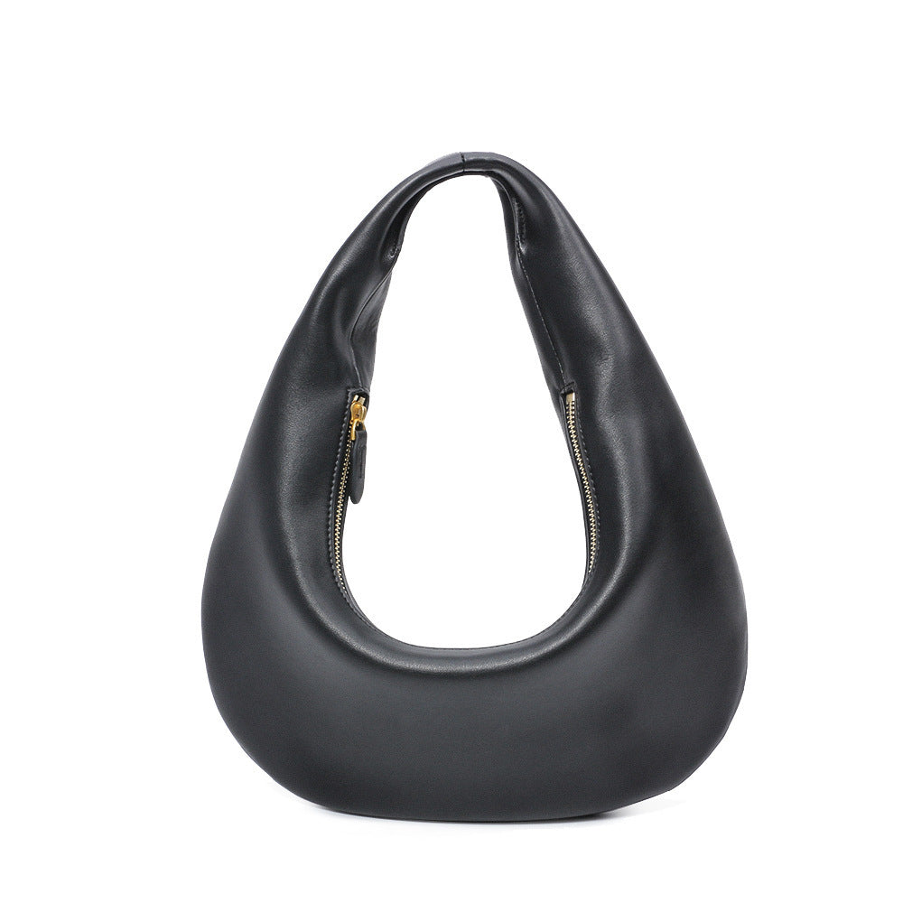 Bolso de hombro minimalista retro elegante para mujer