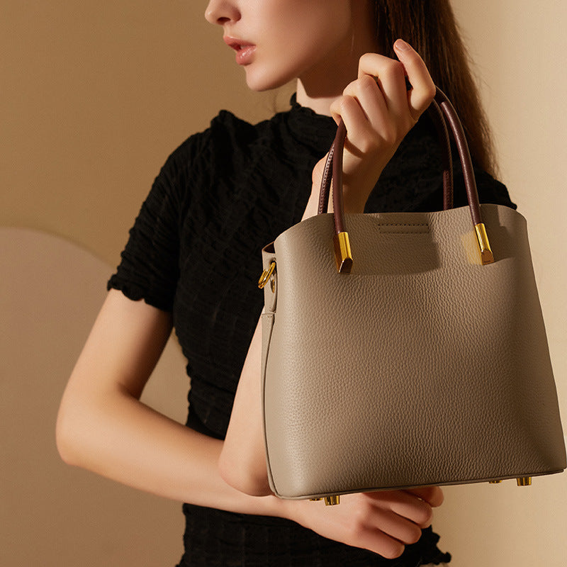 All-matching Western Style Bucket Bag For Women