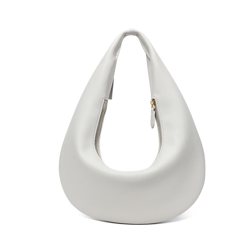 Bolso de hombro minimalista retro elegante para mujer