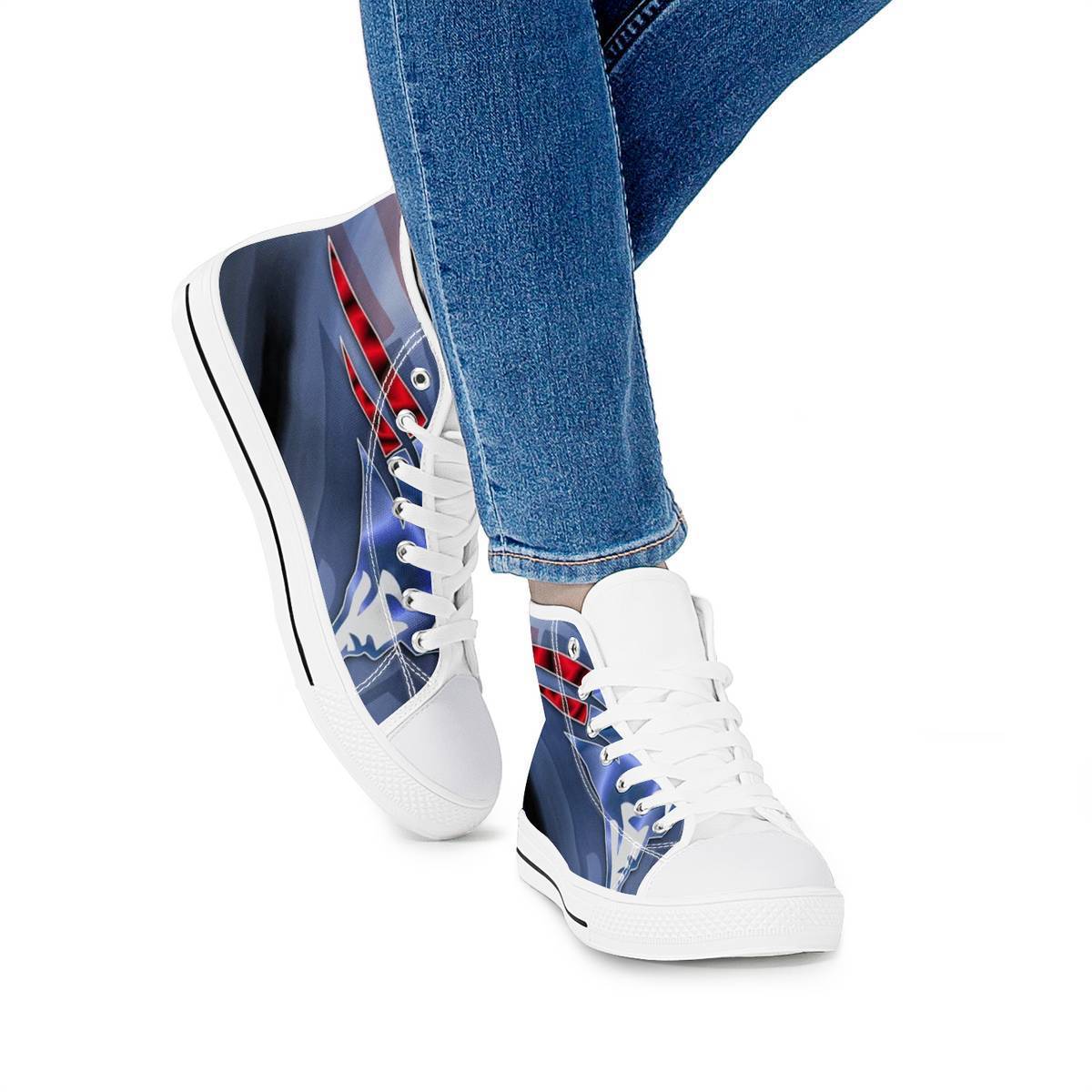 Customized Casual High Top Canvas Shoes