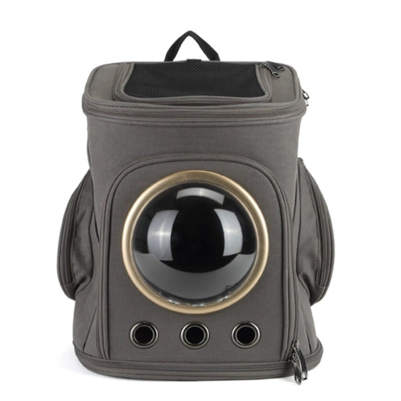 Portable Backpack Pet Bag For Outdoor Use Canvas