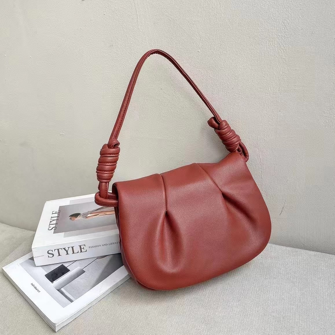 Soft Leather Cross Body Small Bag