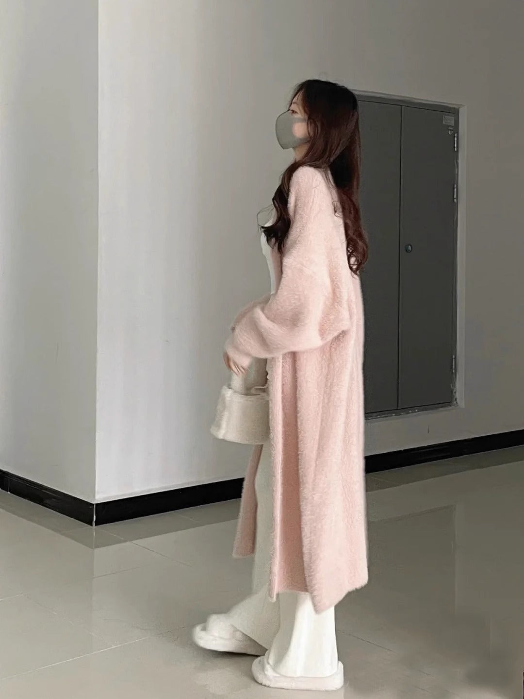 Soft Glutinous Knitted Cardigan Sweater For Women Autumn And Winter New Loose