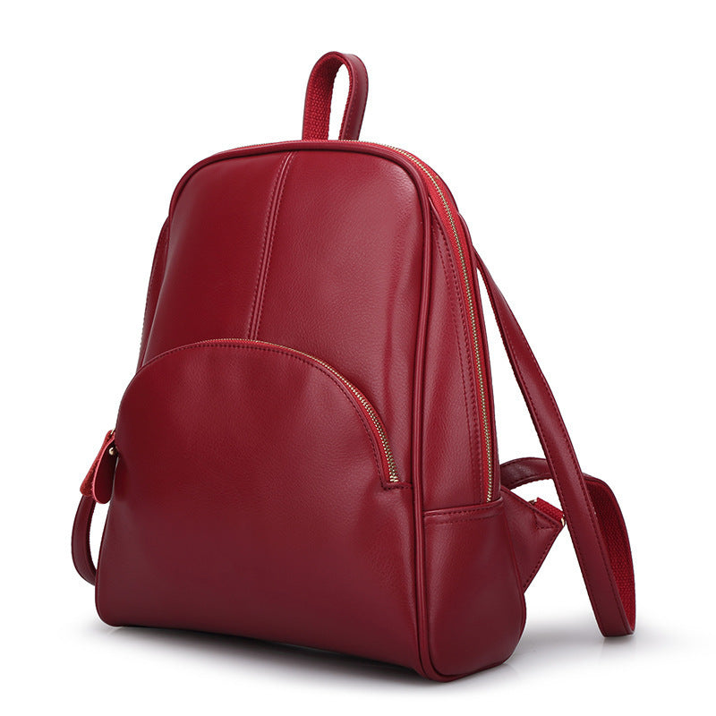 Women's New Fashion Casual Pu Backpack