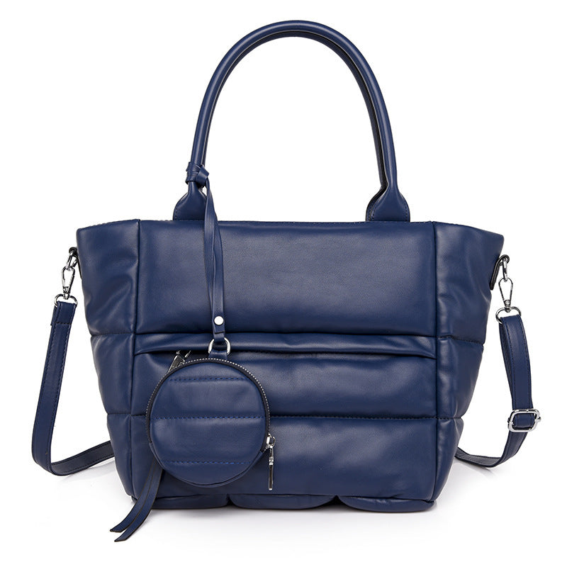 Women's Temperament Fashion Solid Color Shoulder Bag