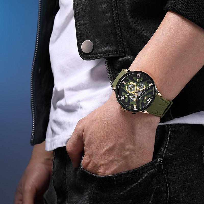 Reloj deportivo creativo y multifuncional para hombre