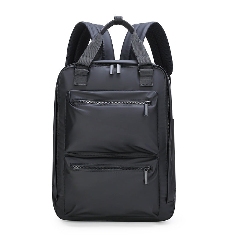 Men's Waterproof Nylon Cloth Computer Travel Backpack