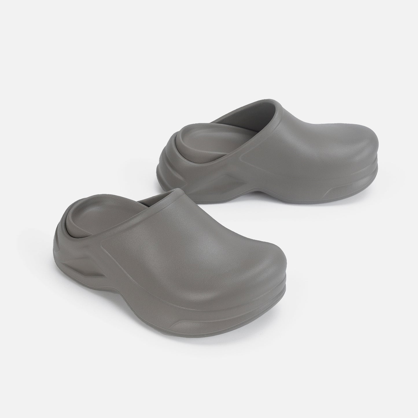 EVA Closed-toe Slippers Hole Shoes Platform