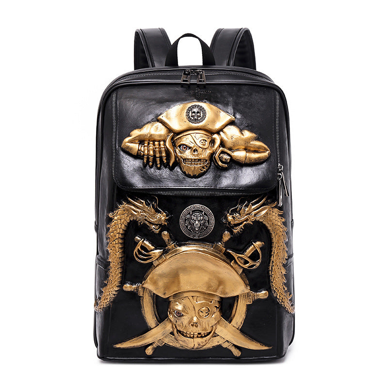 Outdoor Travel Business Laptop Men's Pirate Backpack