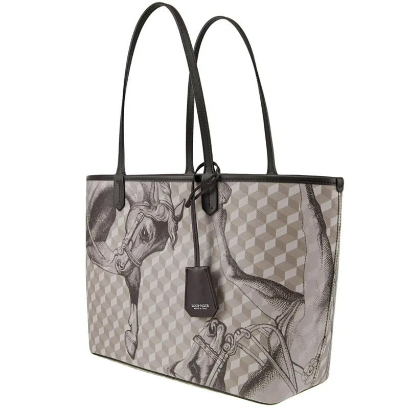 Retro Large Capacity Handbag Women's Tote Bag