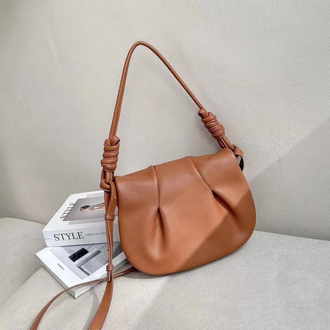 Soft Leather Cross Body Small Bag