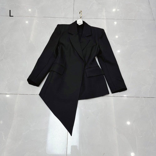 Women's Irregular Premium Commuter Suit Coat