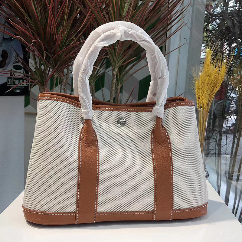 2020 nuevo bolso de mujer, bolso bandolera, bolso de lona versátil, bolso de compras portátil, bolso tipo cubo