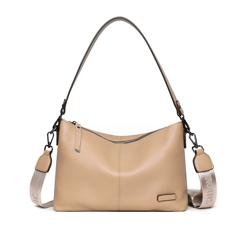 Soft Texture Top Layer Soft Cowhide Women's Cross-body Bag