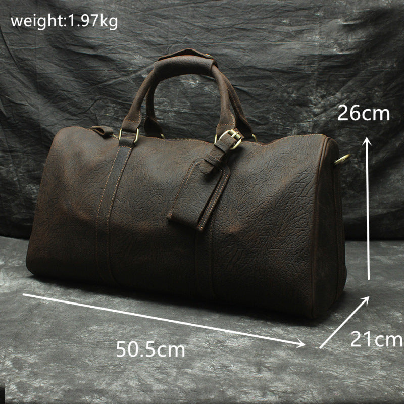 Men's Vintage Crossbody Tote Travel Bag