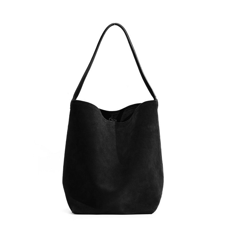 Women's Leather Commuter Shoulder Bag