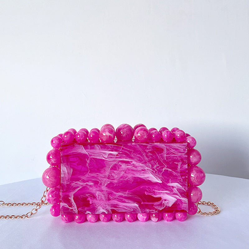 New Acrylic Cloud Bag Clutch