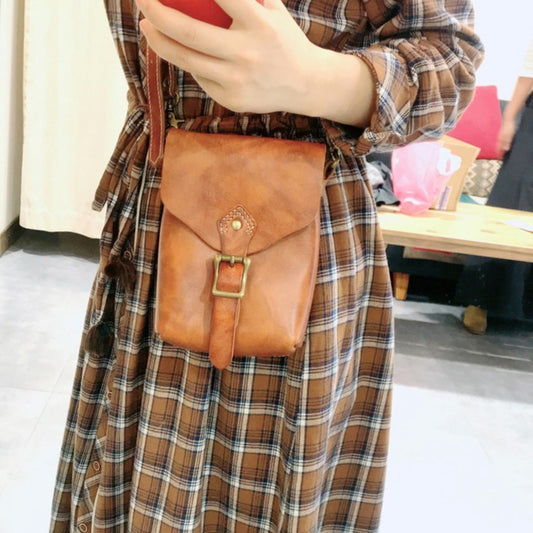 Handmade Top Leather Shoulder Bag