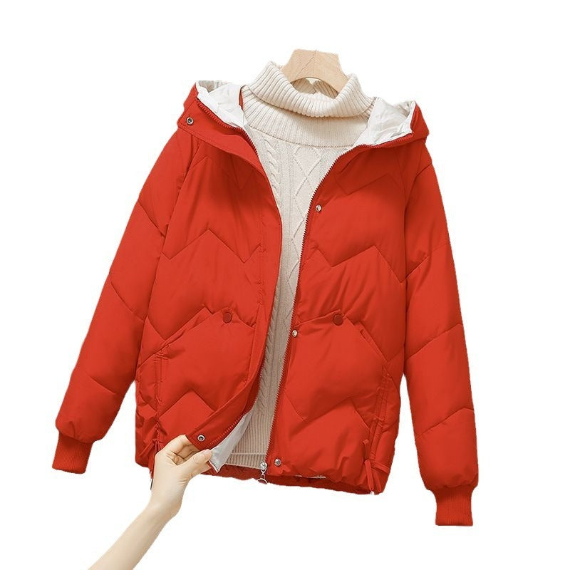 Women's Winter Loose Fashion Short Cotton Coat