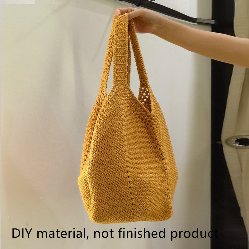 One-shoulder Crafts DIY Material Woven Bag