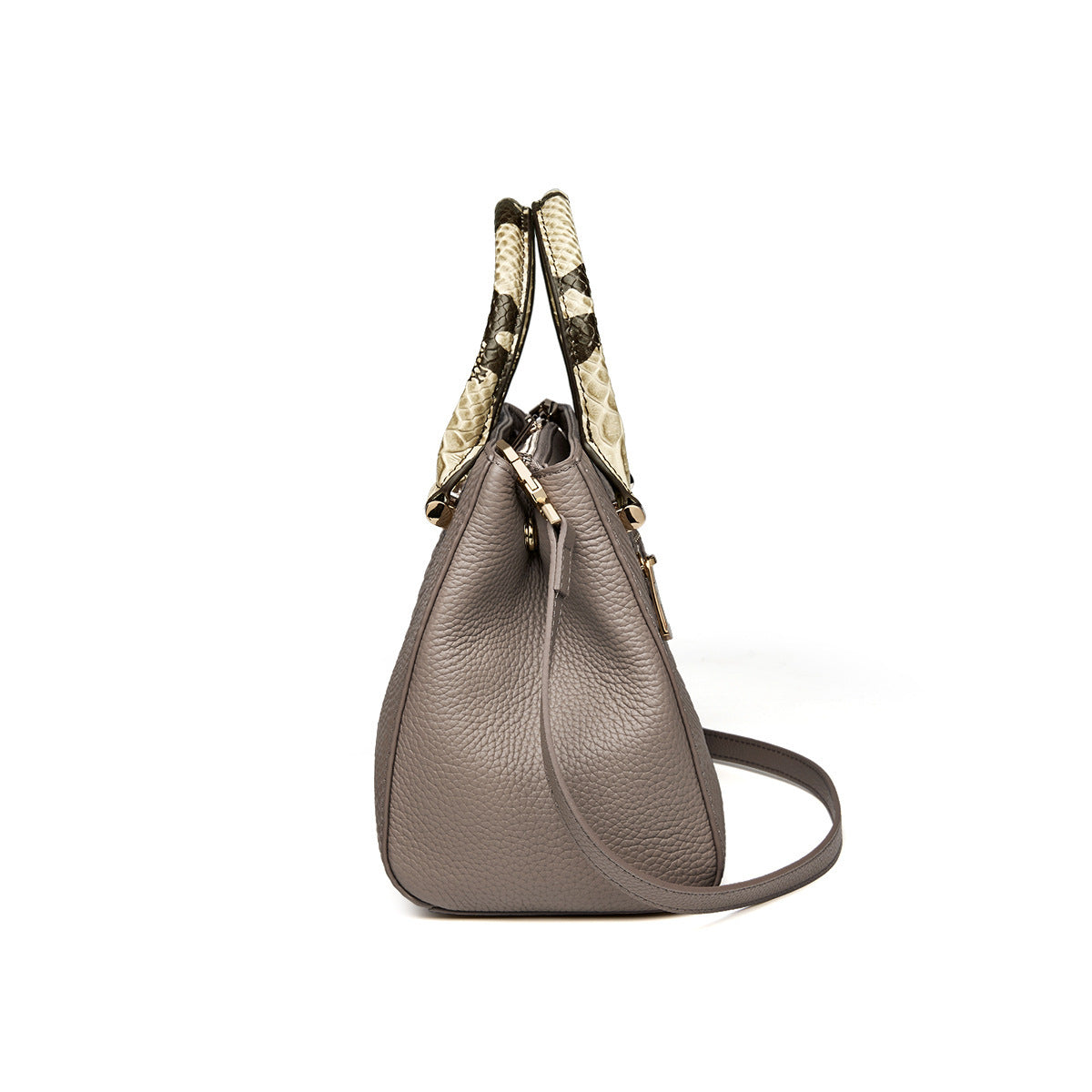 Bolso de mano de piel para mujer