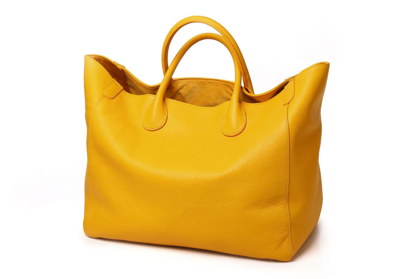 Simple Personality Tote Genuine Leather Big Bag Super Capacity