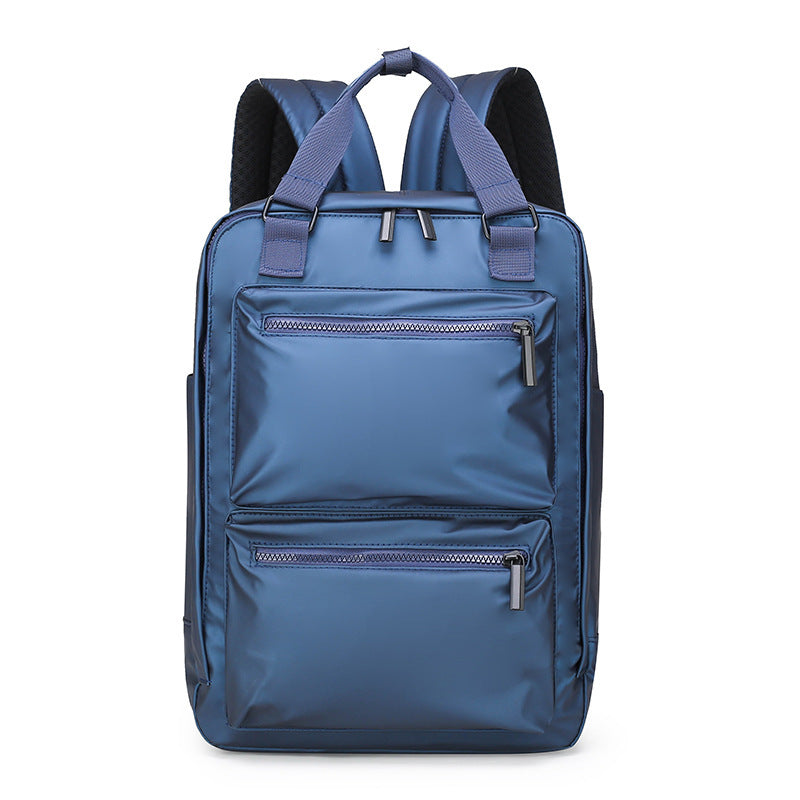 Men's Waterproof Nylon Cloth Computer Travel Backpack