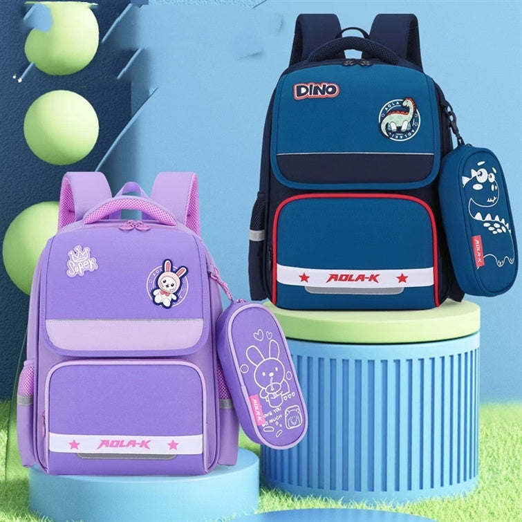 Schoolbag For Primary School Students British Backpack For Boys And Girls