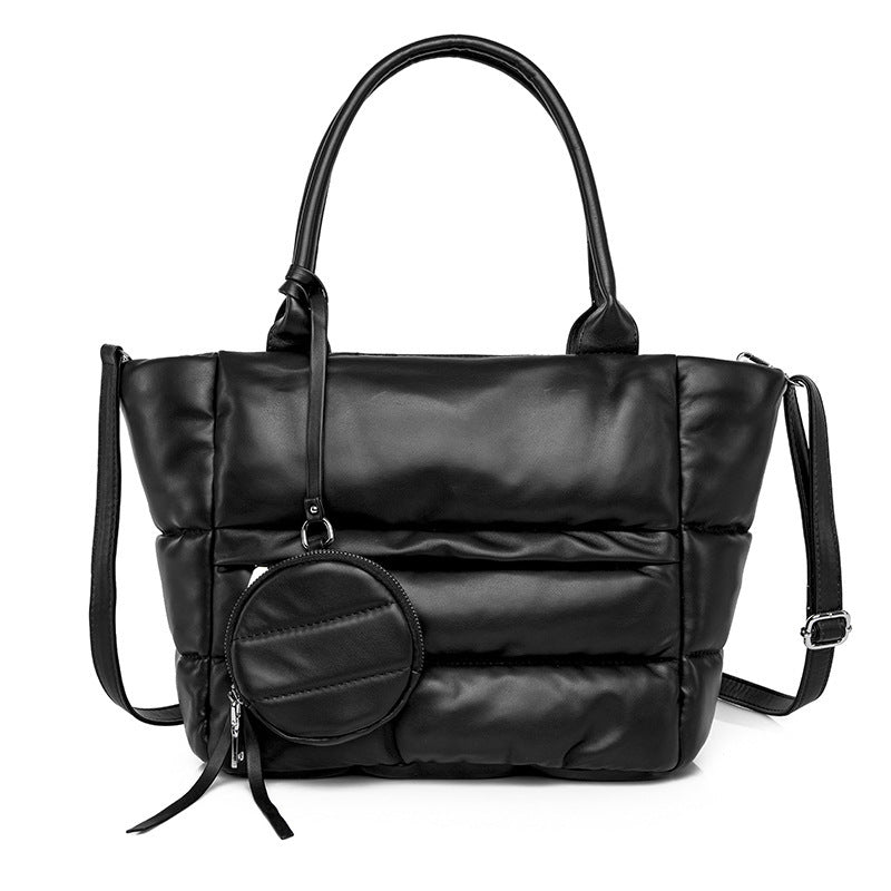 Women's Temperament Fashion Solid Color Shoulder Bag