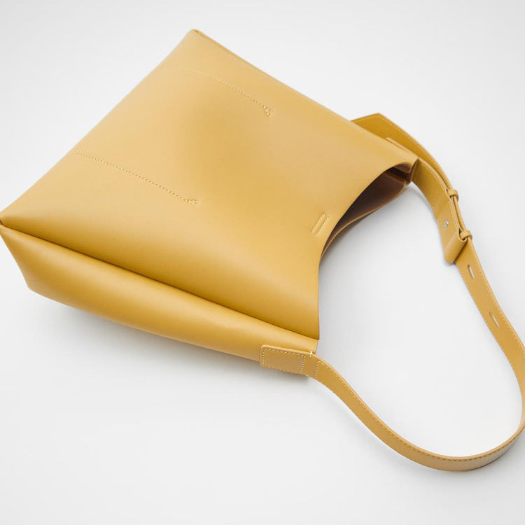 Yellow Doctrine One-Shoulder Tote Bag