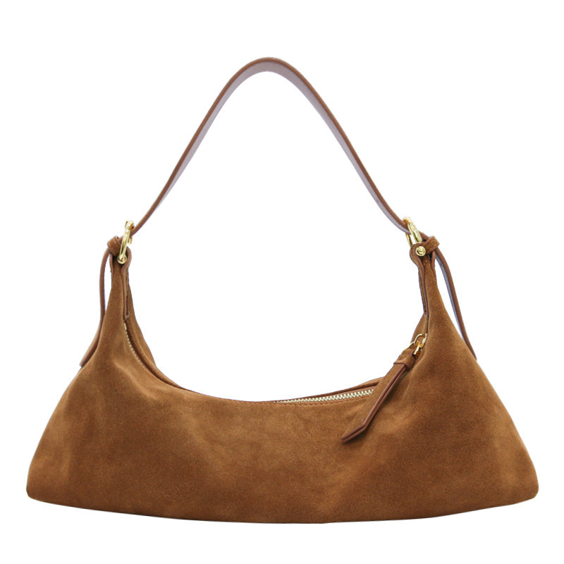 Matte High-quality Suede Shoulder Bag