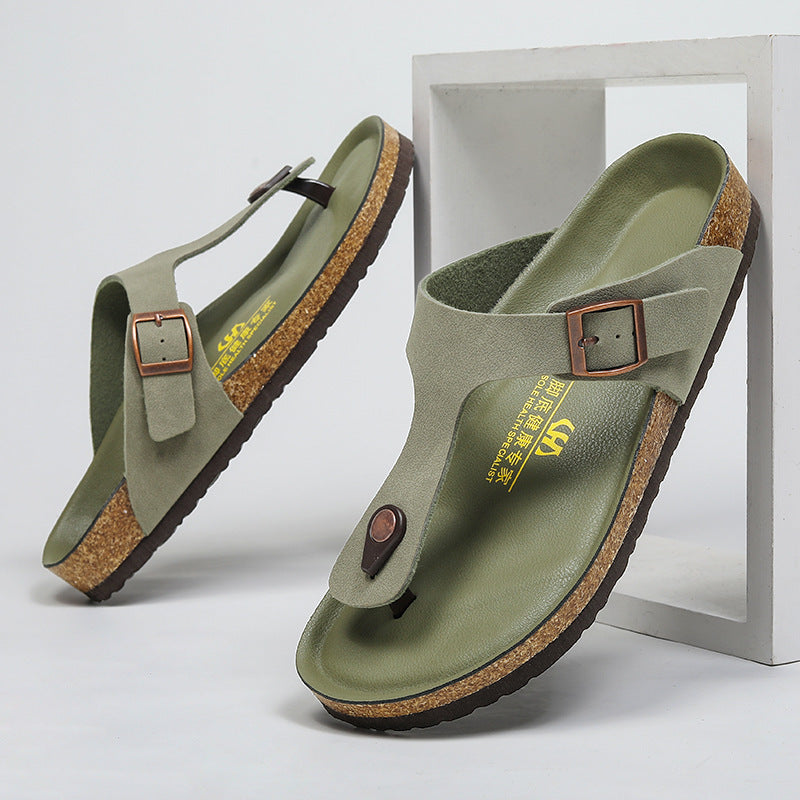 Chanclas de corcho de talla grande Ropa exterior