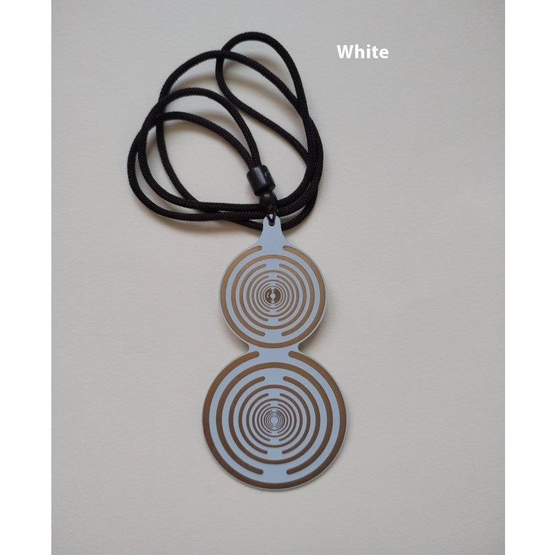 Pendentif en forme de gourde à oscillation multi-ondes à double face et à énergie MWO polarisée