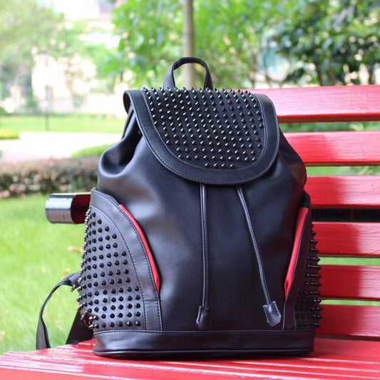 Backpack Personality Rivet Trend Men And Women