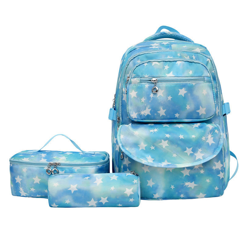 Ladies Three-piece Set Large Capacity Multifunctional Backpack