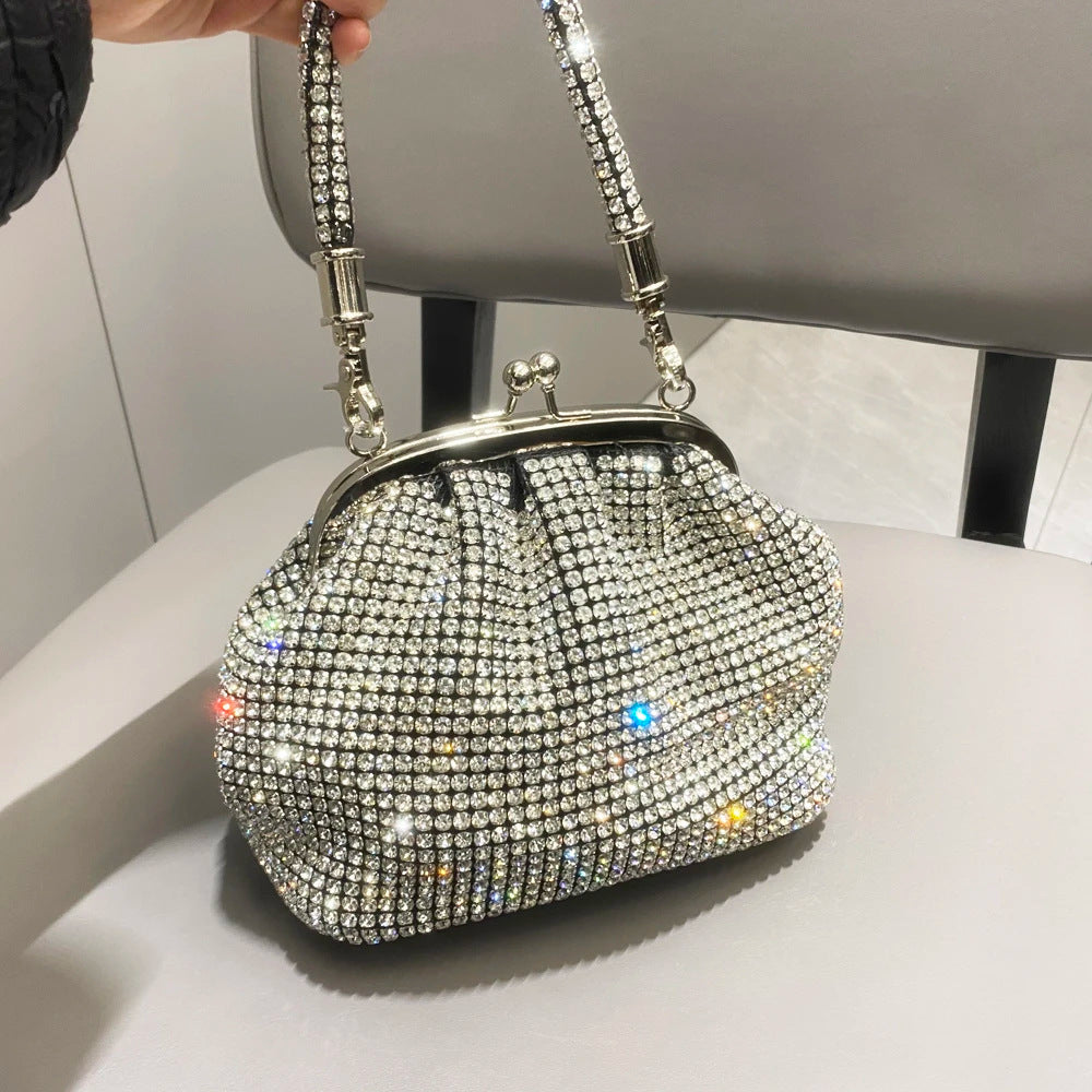 Fashion Women's Rhinestone Shoulder Messenger Bag