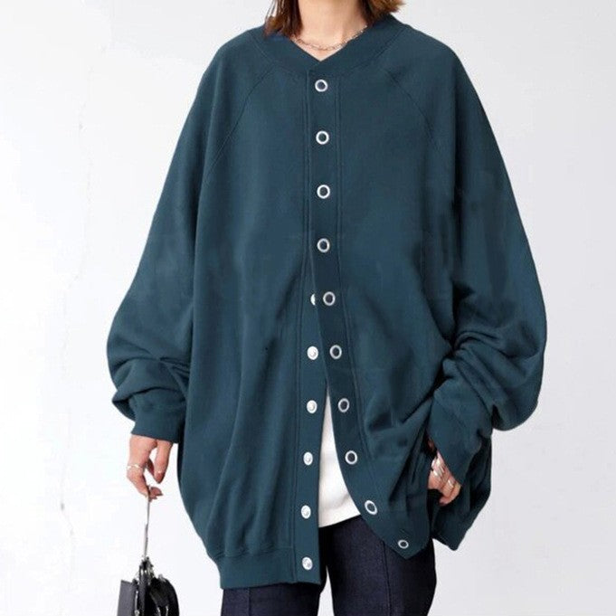 Women's Thick Coat Loose Large Version