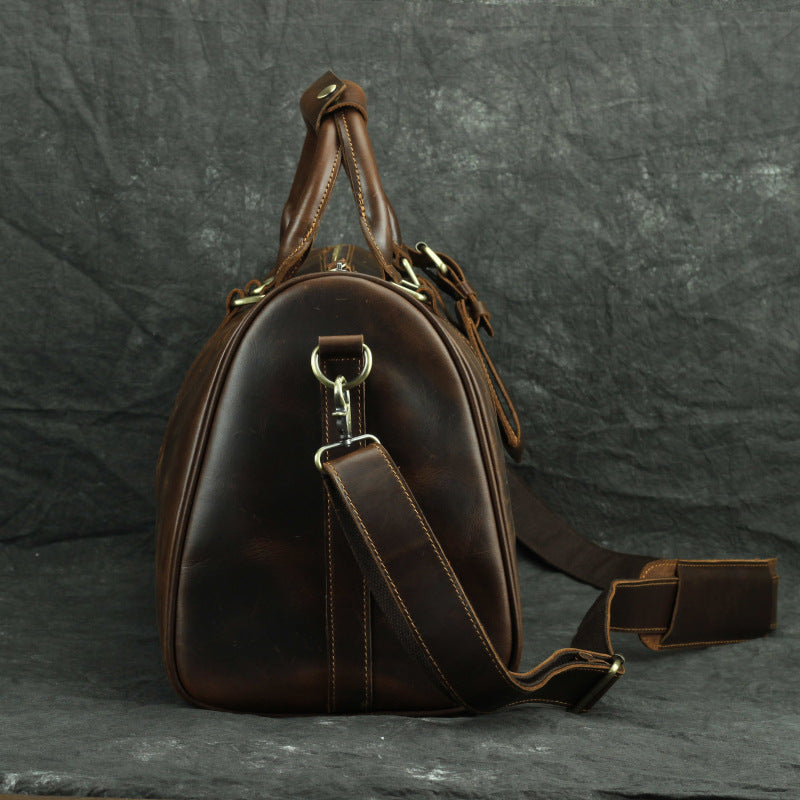 Men's Vintage Crossbody Tote Travel Bag