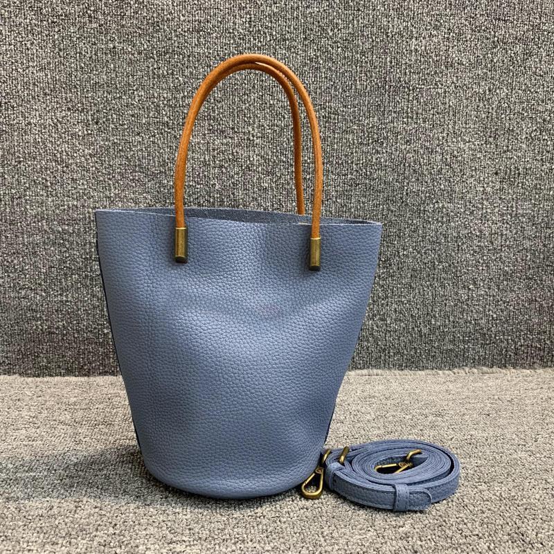 Bolso de mano de piel de primera capa para mujer