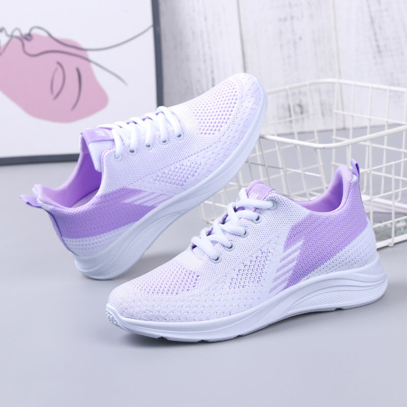 Women's Fashion Shoes Fly Woven Mesh Sneaker