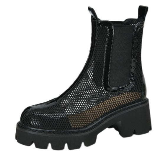 Mesh Breathable Hollow Fashion Boots