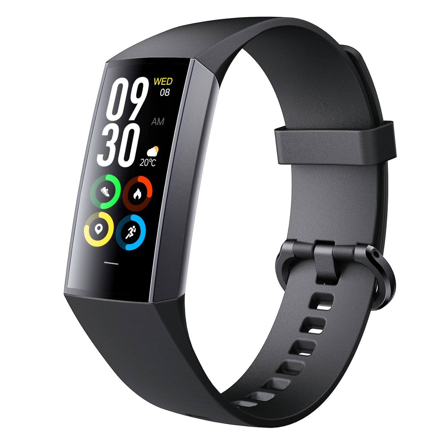 C80 Smart AMOLED Screen Power Heart Rate Blood Oxygen Monitoring Bracelet