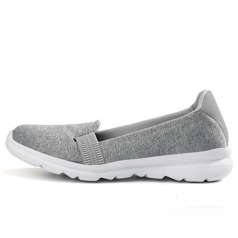 Soft Mesh Shoes Breathable Slip On Lazy Shoes Loafers Women