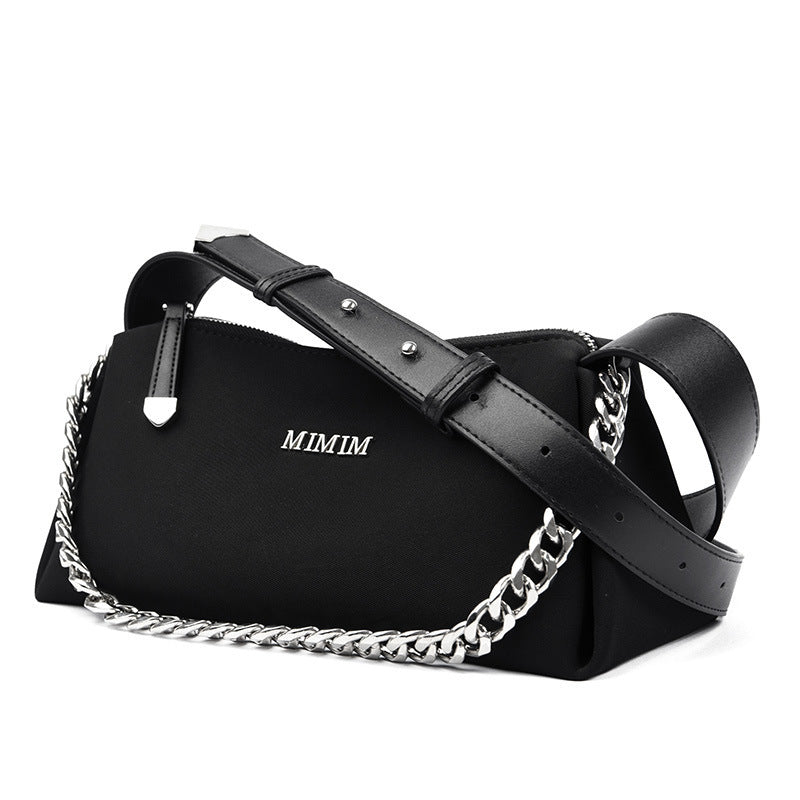 Bolso de hombro de gran capacidad con cadena para debajo del brazo para mujer