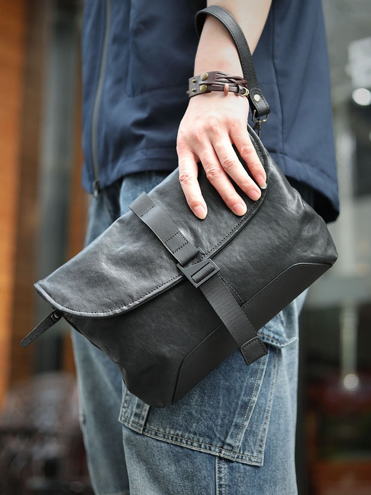 Bolso de mano para hombre con sensor avanzado y de uso frecuente