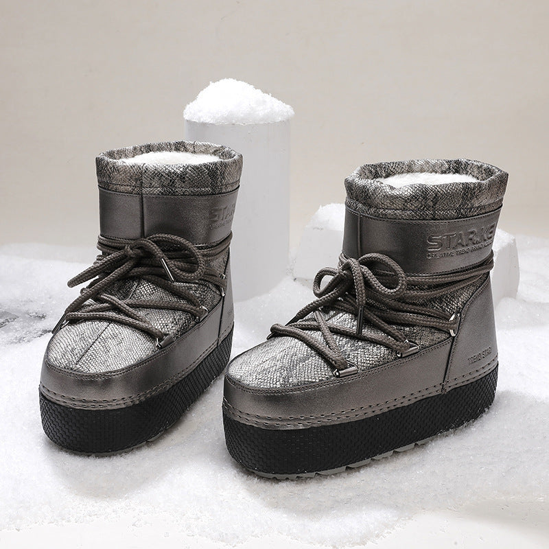 Parent-child Platform Space Boots Moon Boots Sleeve