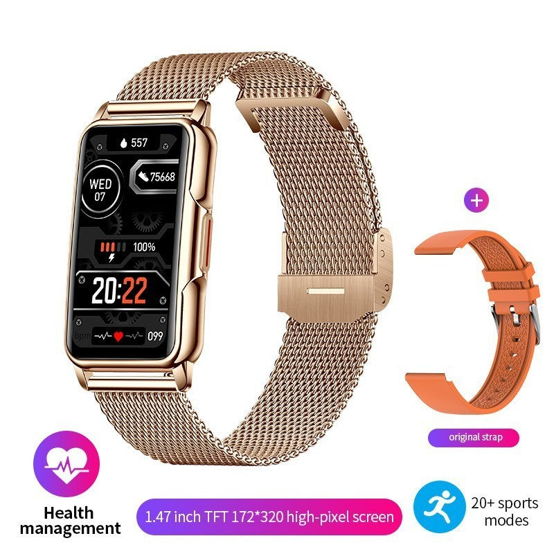 Bracelet de sport intelligent d'extérieur Montre de surveillance de la santé multifonctionnelle pour femmes