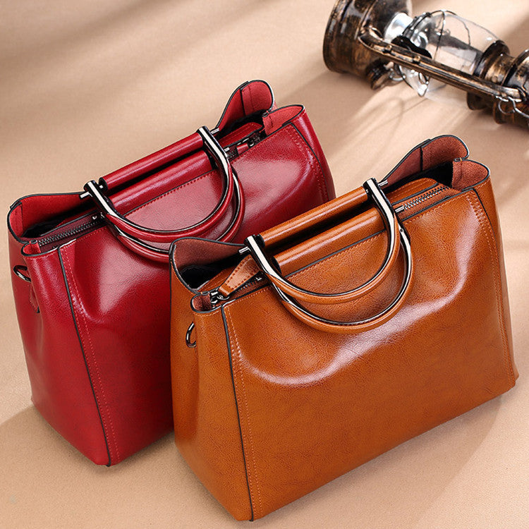 Women's Real Cowhide Multifunctional Tote