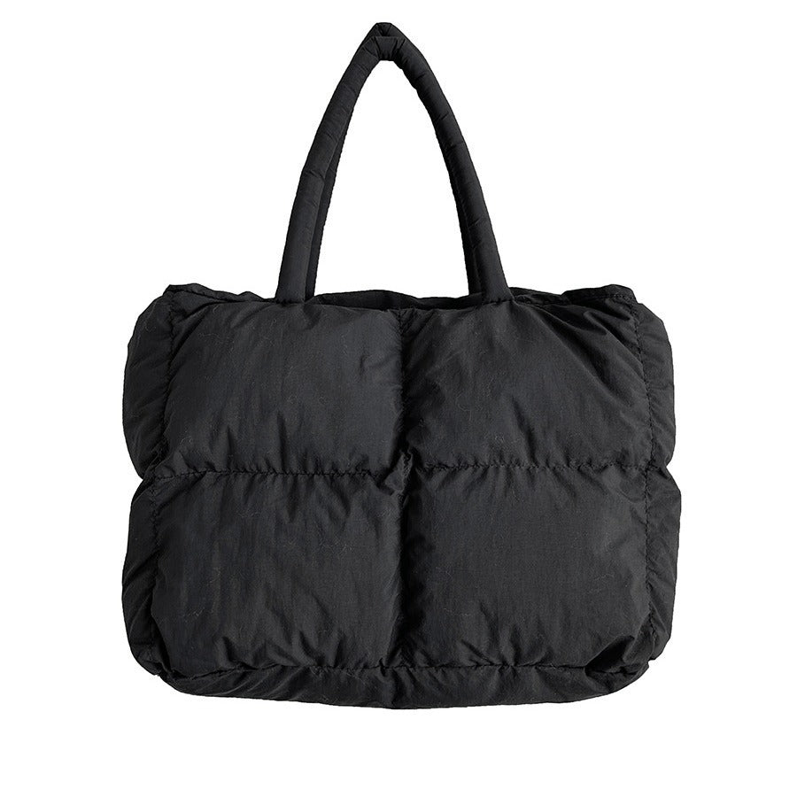 College Student Tote Commuter Large Capacity Female Cloud Bag