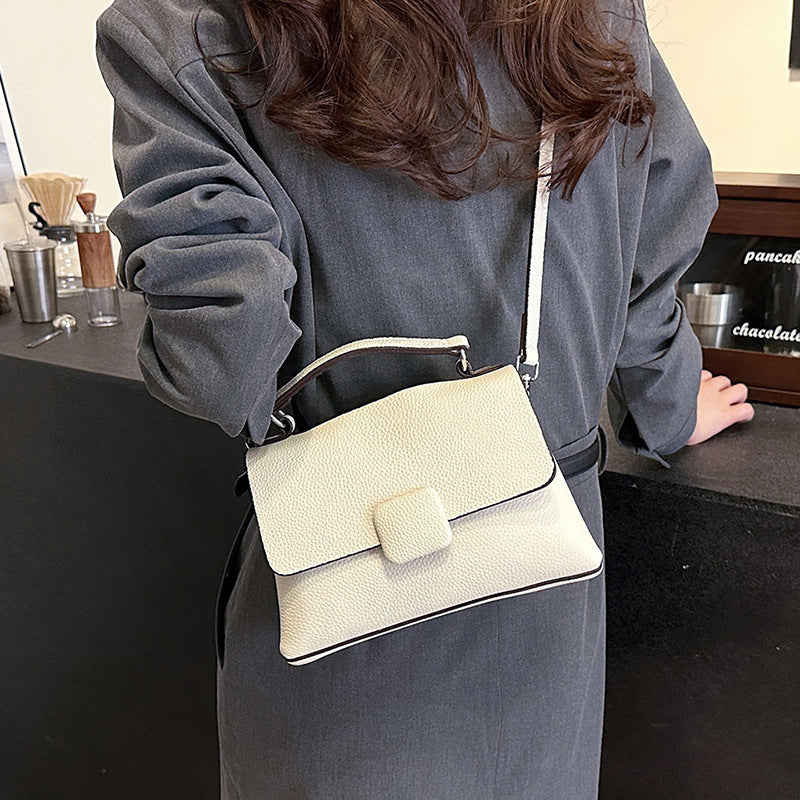 Fashion Messenger 3D Cutting Large Capacity Commuter Hand-carrying Bag